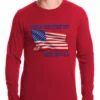 Bewild Does My Flag Offend You? Thermal Shirt Say It Loud