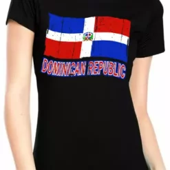 Bewild Dominican Republic Vintage Flag Girl's T-Shirt Nationality & Ethnic 14 Bewild Dominican Republic Vintage Flag Girl's T-Shirt Nationality & Ethnic