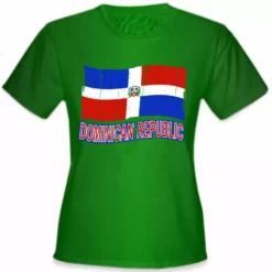 Bewild Dominican Republic Vintage Flag Girl's T-Shirt Nationality & Ethnic 16 Bewild Dominican Republic Vintage Flag Girl's T-Shirt Nationality & Ethnic