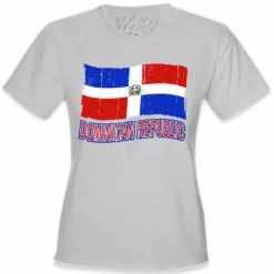 Bewild Dominican Republic Vintage Flag Girl's T-Shirt Nationality & Ethnic 18 Bewild Dominican Republic Vintage Flag Girl's T-Shirt Nationality & Ethnic