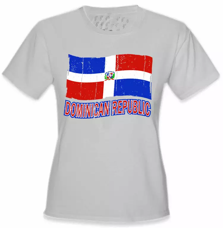 Bewild Dominican Republic Vintage Flag Girl's T-Shirt Nationality & Ethnic 9 Bewild Dominican Republic Vintage Flag Girl's T-Shirt Nationality & Ethnic
