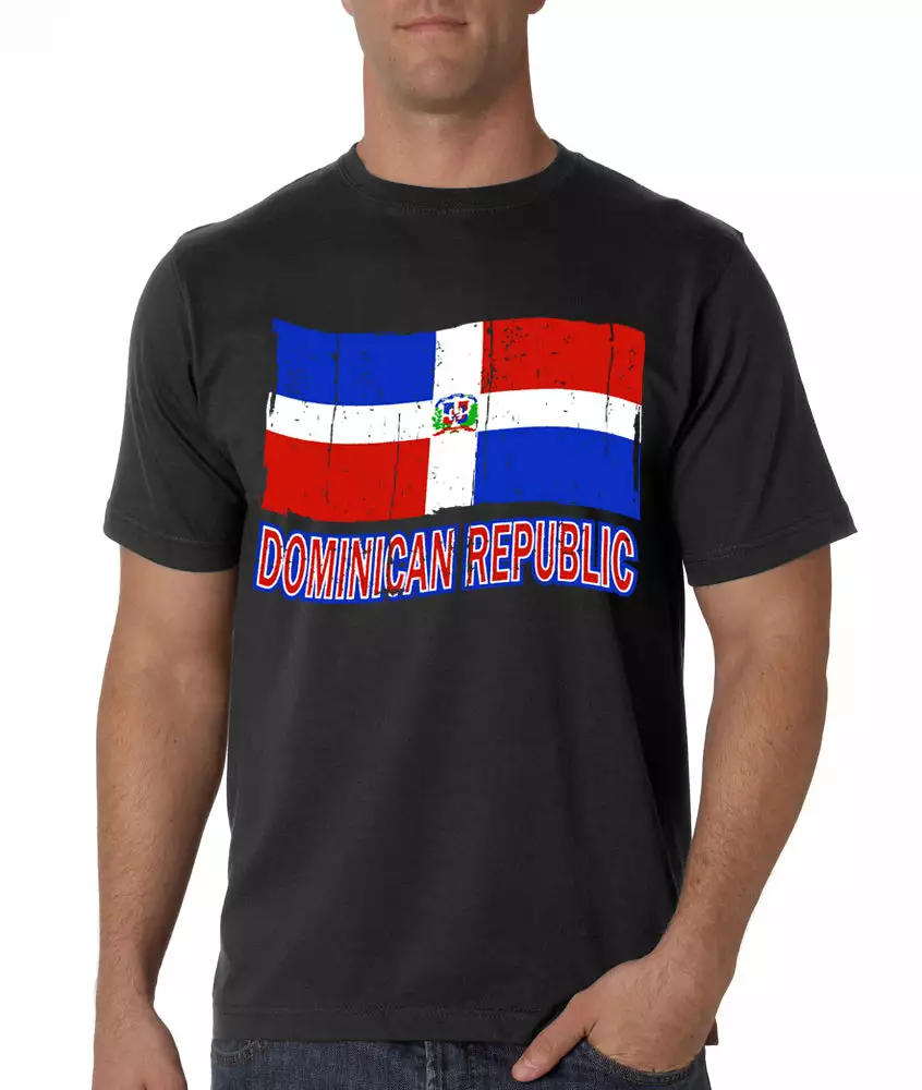 Bewild Dominican Republic Vintage Flag Men's T-Shirt Nationality & Ethnic 5 Bewild Dominican Republic Vintage Flag Men's T-Shirt Nationality & Ethnic