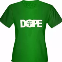 Bewild Dope Diamond Girl's T-Shirt Cool Funny & Offensive
