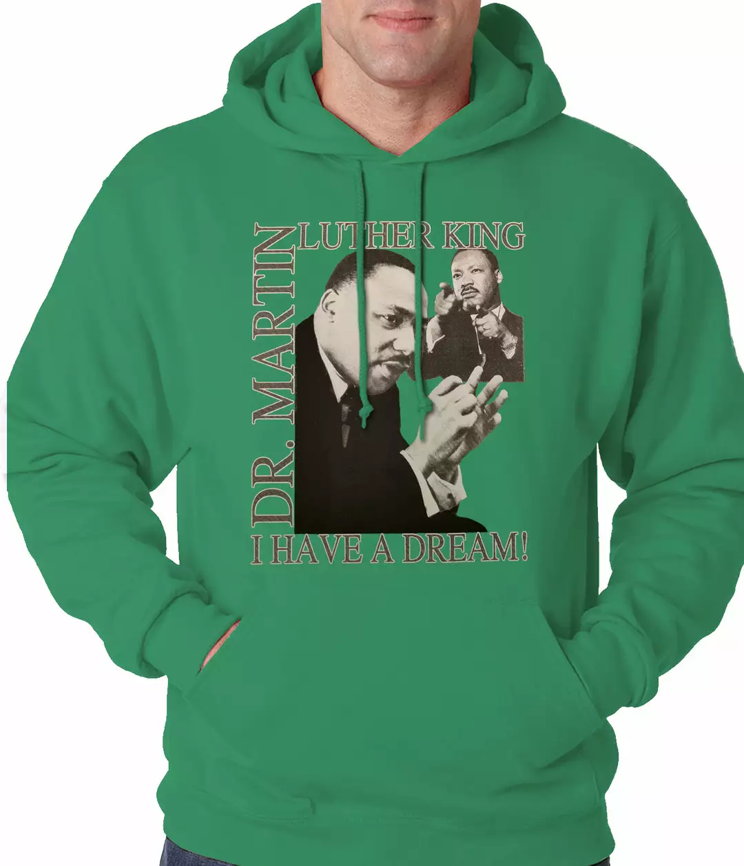 Bewild Nationality & Ethnic Dr. Martin Luther King Jr. "I Have A Dream" Adult Hoodie 8 Bewild Nationality & Ethnic Dr. Martin Luther King Jr. "I Have A Dream" Adult Hoodie