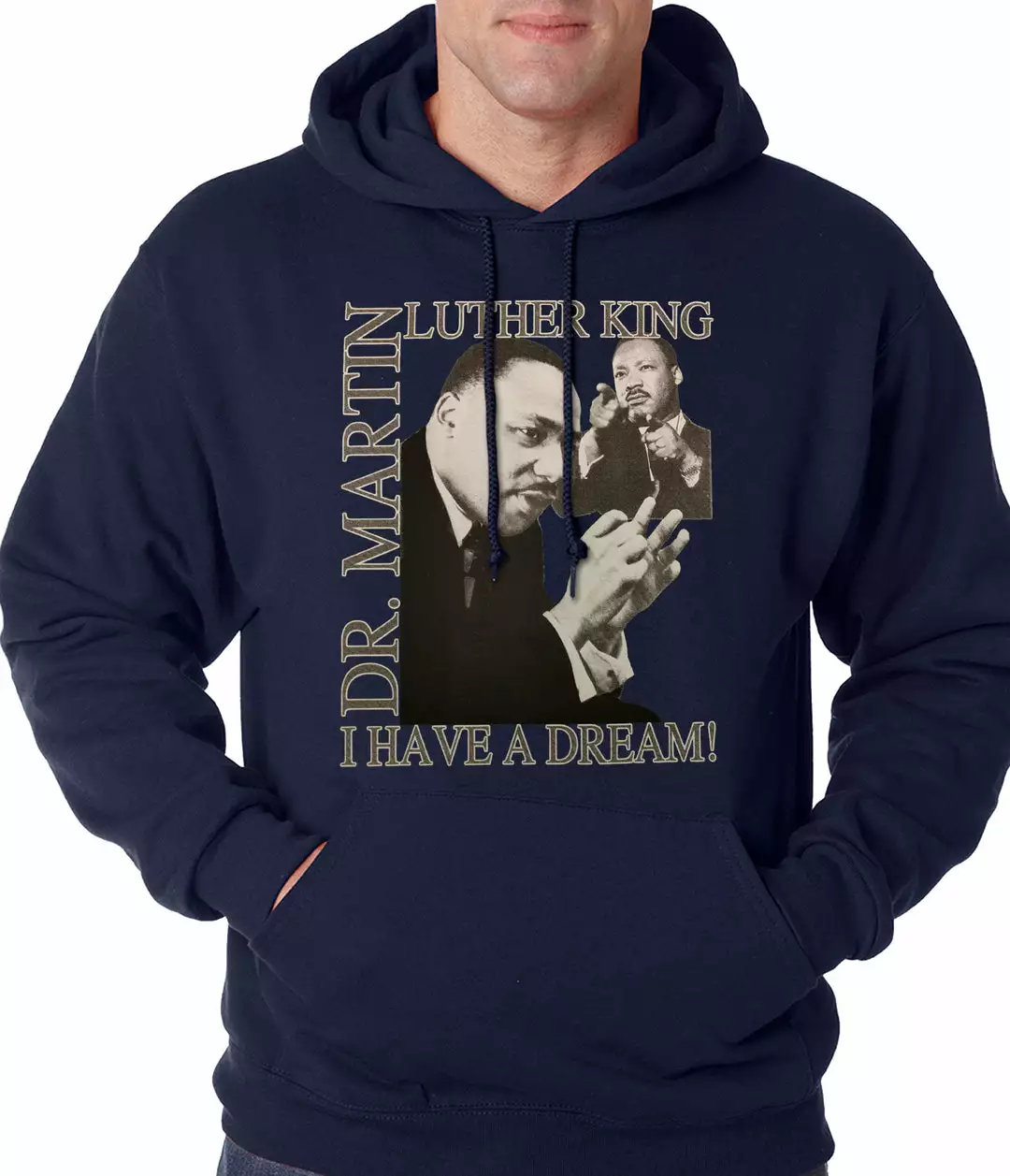Bewild Nationality & Ethnic Dr. Martin Luther King Jr. "I Have A Dream" Adult Hoodie 10 Bewild Nationality & Ethnic Dr. Martin Luther King Jr. "I Have A Dream" Adult Hoodie