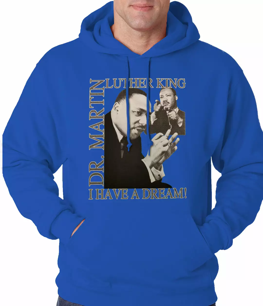 Bewild Nationality & Ethnic Dr. Martin Luther King Jr. "I Have A Dream" Adult Hoodie 12 Bewild Nationality & Ethnic Dr. Martin Luther King Jr. "I Have A Dream" Adult Hoodie