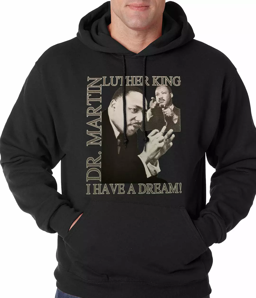 Bewild Nationality & Ethnic Dr. Martin Luther King Jr. "I Have A Dream" Adult Hoodie 3 Bewild Nationality & Ethnic Dr. Martin Luther King Jr. "I Have A Dream" Adult Hoodie