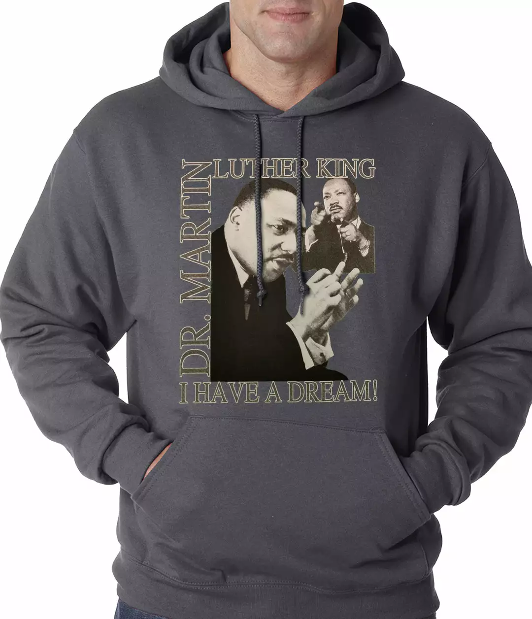 Bewild Nationality & Ethnic Dr. Martin Luther King Jr. "I Have A Dream" Adult Hoodie 5 Bewild Nationality & Ethnic Dr. Martin Luther King Jr. "I Have A Dream" Adult Hoodie