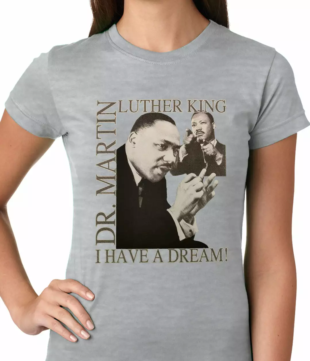 Bewild Dr. Martin Luther King Jr. "I Have A Dream" Girl's T-Shirt Nationality & Ethnic 6 Bewild Dr. Martin Luther King Jr. "I Have A Dream" Girl's T-Shirt Nationality & Ethnic