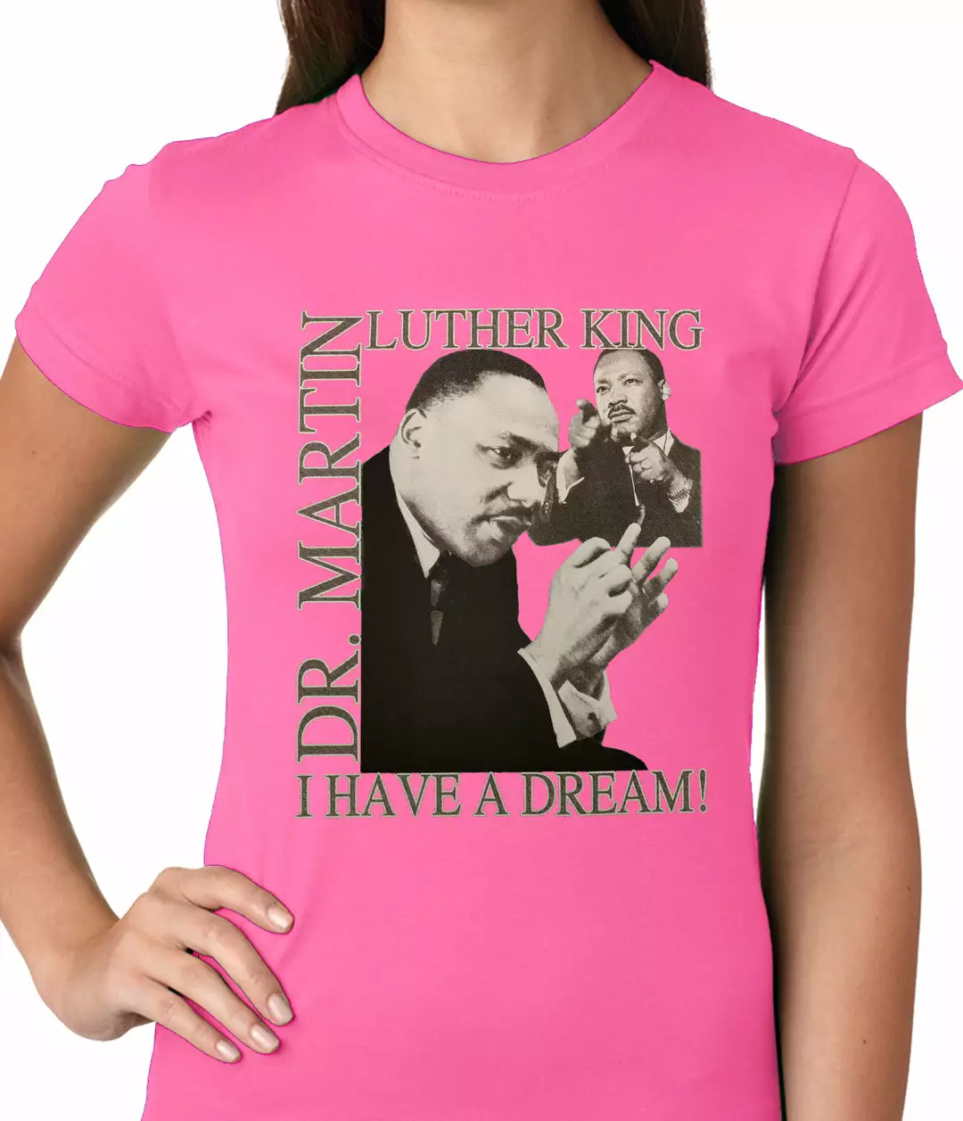 Bewild Dr. Martin Luther King Jr. "I Have A Dream" Girl's T-Shirt Nationality & Ethnic 7 Bewild Dr. Martin Luther King Jr. "I Have A Dream" Girl's T-Shirt Nationality & Ethnic