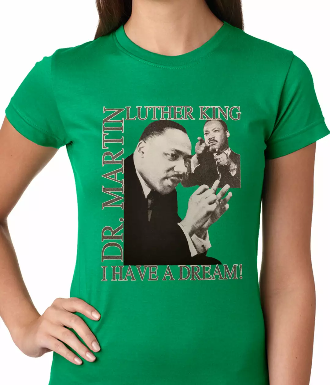 Bewild Dr. Martin Luther King Jr. "I Have A Dream" Girl's T-Shirt Nationality & Ethnic 8 Bewild Dr. Martin Luther King Jr. "I Have A Dream" Girl's T-Shirt Nationality & Ethnic