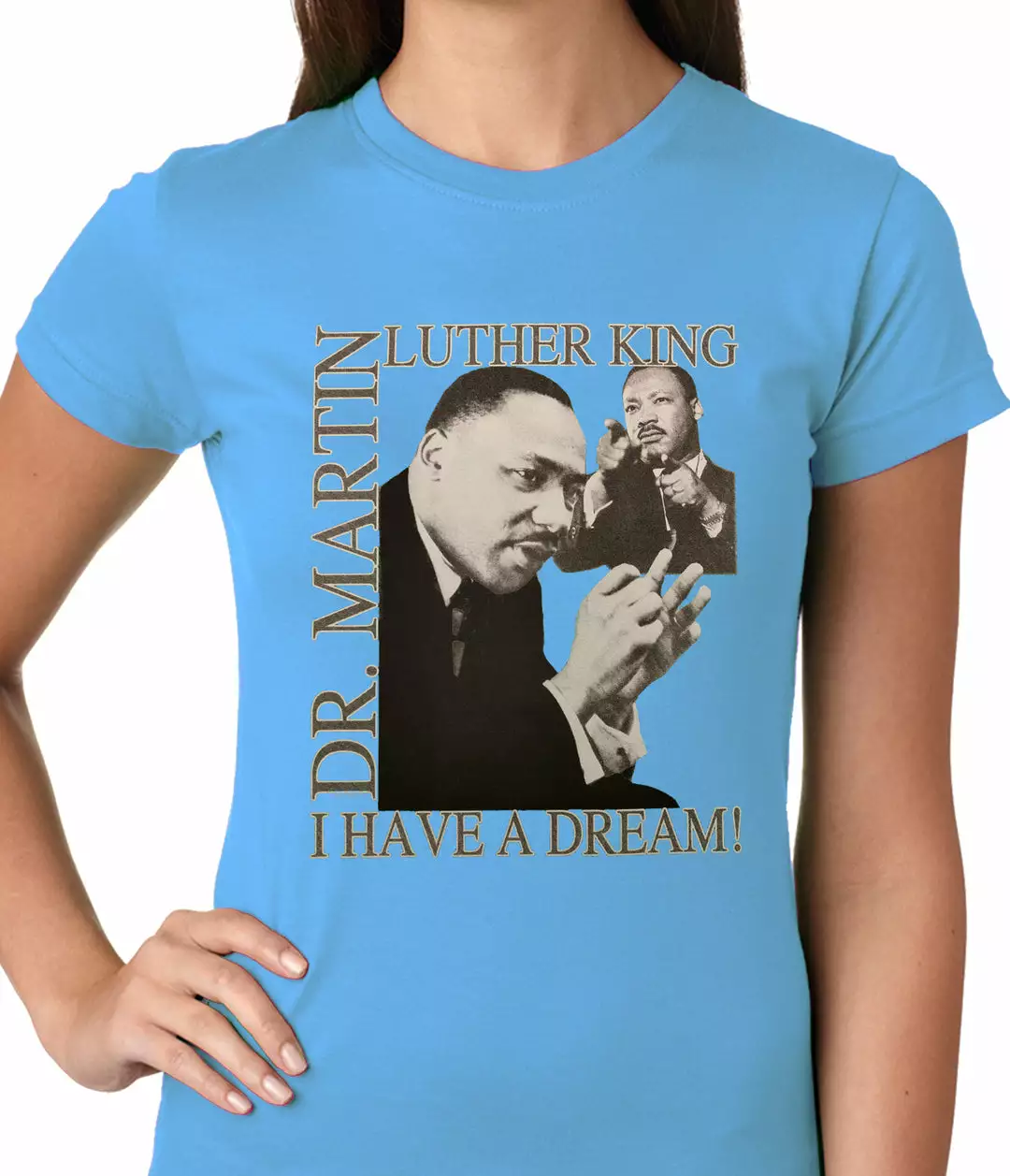 Bewild Dr. Martin Luther King Jr. "I Have A Dream" Girl's T-Shirt Nationality & Ethnic 9 Bewild Dr. Martin Luther King Jr. "I Have A Dream" Girl's T-Shirt Nationality & Ethnic