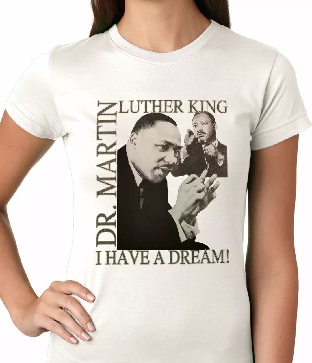 Bewild Dr. Martin Luther King Jr. "I Have A Dream" Girl's T-Shirt Nationality & Ethnic 13 Bewild Dr. Martin Luther King Jr. "I Have A Dream" Girl's T-Shirt Nationality & Ethnic