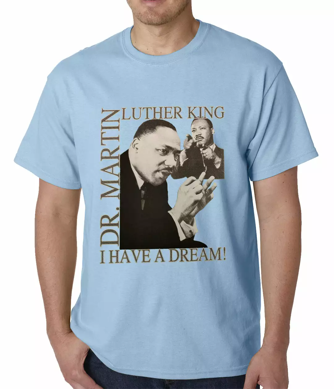 Bewild Dr. Martin Luther King Jr. "I Have A Dream" Men's T-Shirt 9 Bewild Dr. Martin Luther King Jr. "I Have A Dream" Men's T-Shirt