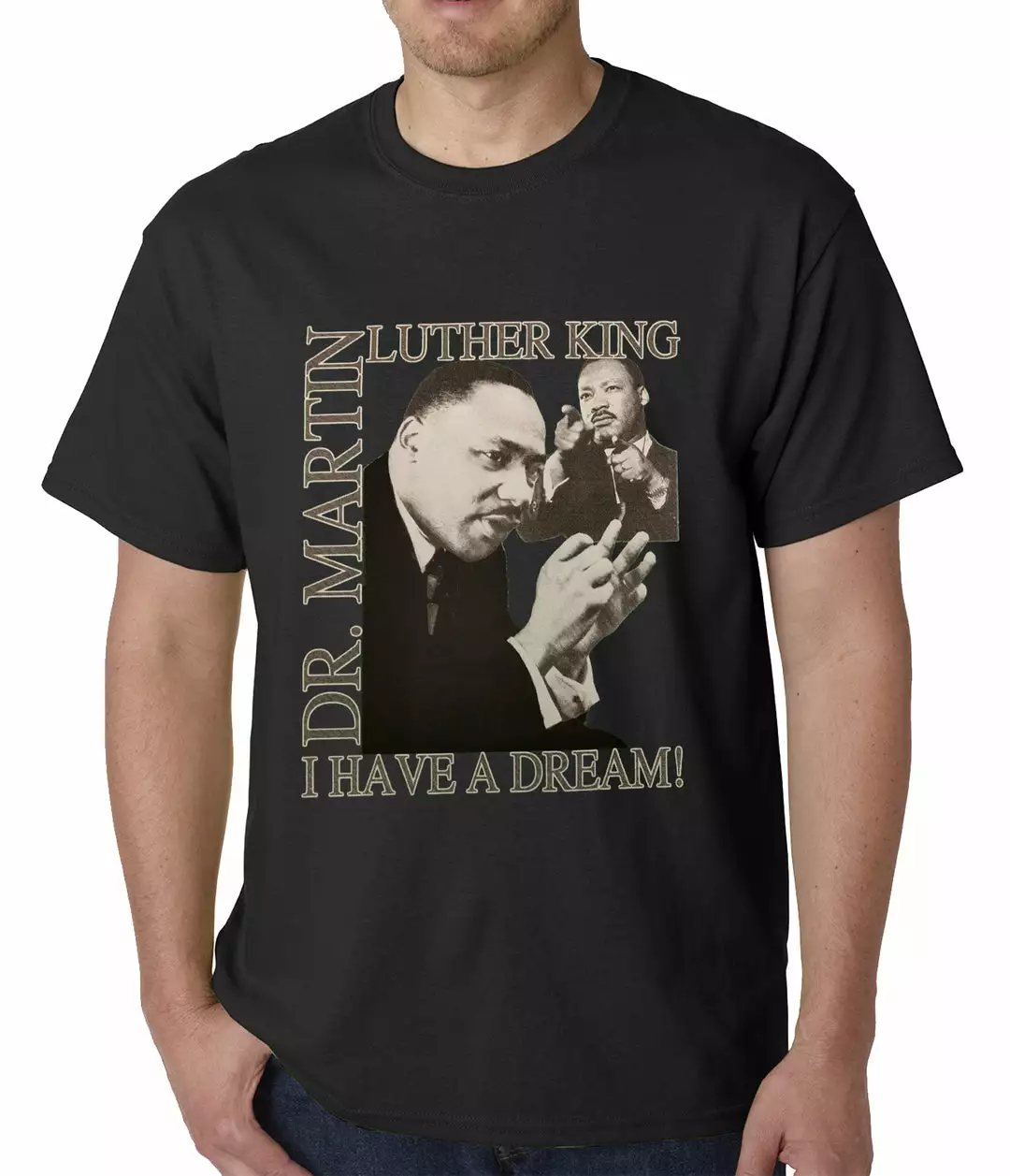Bewild Dr. Martin Luther King Jr. "I Have A Dream" Men's T-Shirt 3 Bewild Dr. Martin Luther King Jr. "I Have A Dream" Men's T-Shirt
