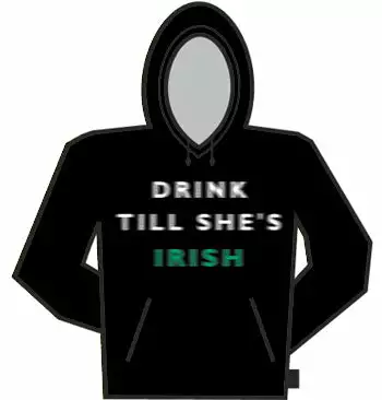 Bewild Drink Till She's Irish Hoodie St.Patricks Day 3 Bewild Drink Till She's Irish Hoodie St.Patricks Day