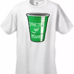 Bewild St.Patricks Day Drink Till Yer Irish Green Cup Men's T-Shirt 24 Bewild St.Patricks Day Drink Till Yer Irish Green Cup Men's T-Shirt