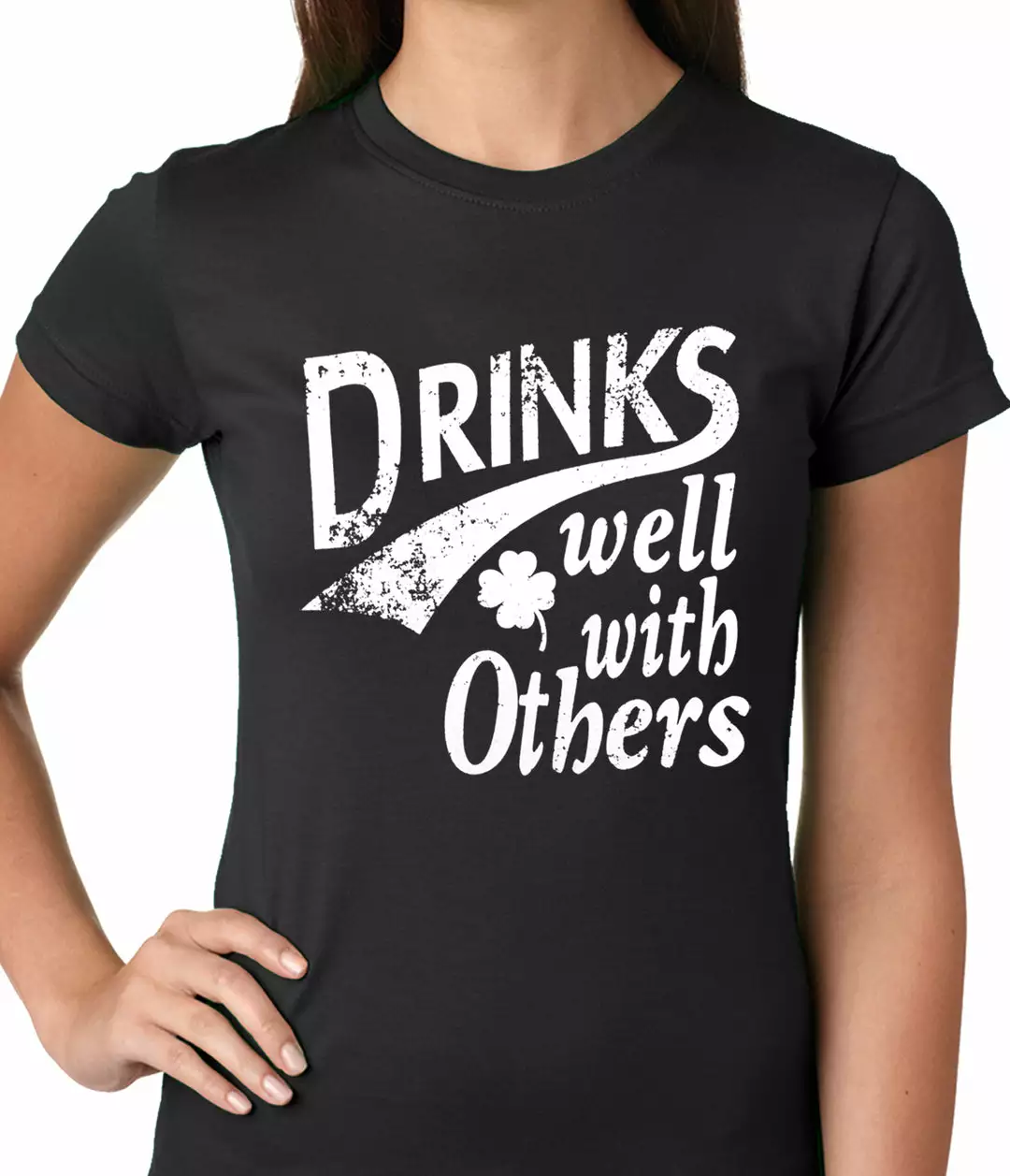 Bewild Drinks Well With Other Irish St. Patrick's Day Girls T-shirt St.Patricks Day 5 Bewild Drinks Well With Other Irish St. Patrick's Day Girls T-shirt St.Patricks Day