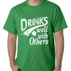 Bewild Drinks Well With Other Irish St. Patrick's Day Mens T-shirt