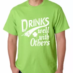 Bewild Drinks Well With Other Irish St. Patrick's Day Mens T-shirt