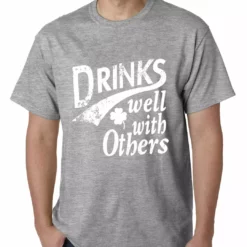 Bewild Drinks Well With Other Irish St. Patrick's Day Mens T-shirt