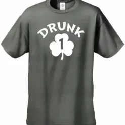Bewild Drunk 1 Irish Shamrock Men's T-Shirt