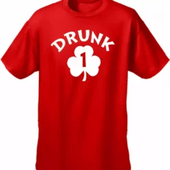 Bewild Drunk 1 Irish Shamrock Men's T-Shirt