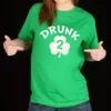 Bewild St.Patricks Day Drunk 2 Irish Shamrock Girl's T-Shirt