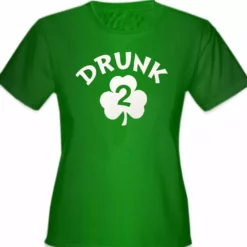 Bewild St.Patricks Day Drunk 2 Irish Shamrock Girl's T-Shirt