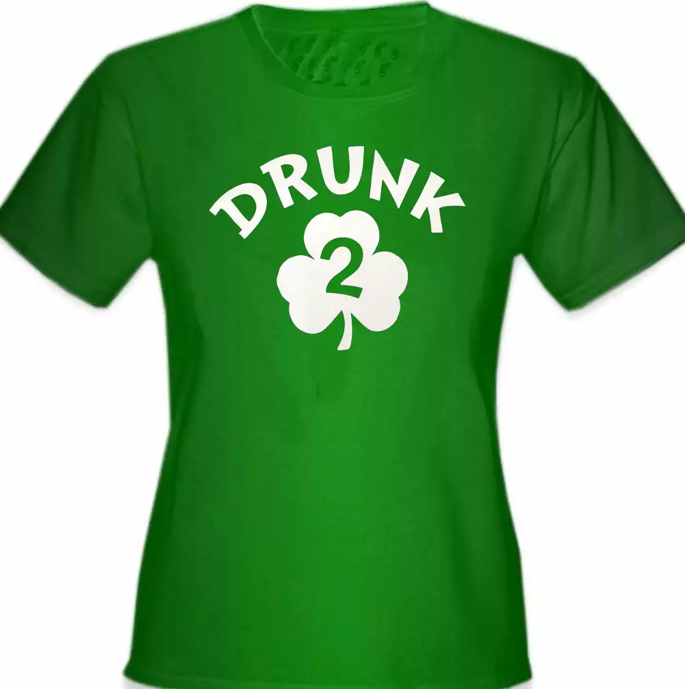 Bewild St.Patricks Day Drunk 2 Irish Shamrock Girl's T-Shirt 4 Bewild St.Patricks Day Drunk 2 Irish Shamrock Girl's T-Shirt