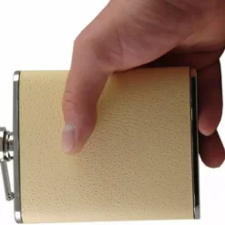 Bewild Elegant Ivory Hip Flask