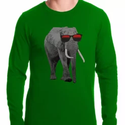 Bewild Elephant Wearing Sunglasses Thermal Shirt Cool Funny & Offensive 9 Bewild Elephant Wearing Sunglasses Thermal Shirt Cool Funny & Offensive
