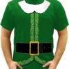 Bewild Elf Tuxedo Costume Men's T-Shirt Holiday Prints