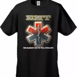 Bewild EMT The Hardest Job You Will Ever Love Men's T-Shirt