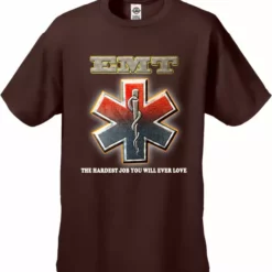 Bewild EMT The Hardest Job You Will Ever Love Men's T-Shirt