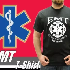 Bewild Positive Reinforcement EMT - Emergency Medical Technicians Save Your Ass T-Shirt