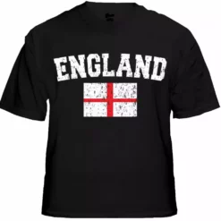 Bewild England Vintage Flag International Mens T-Shirt