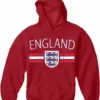 Bewild Nationality & Ethnic England Vintage Shield International Mens Hoodie 2 Bewild Nationality & Ethnic England Vintage Shield International Mens Hoodie