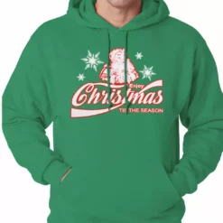 Bewild Enjoy Christmas Tis The Season Adult Hoodie