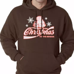 Bewild Enjoy Christmas Tis The Season Adult Hoodie
