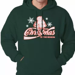 Bewild Enjoy Christmas Tis The Season Adult Hoodie