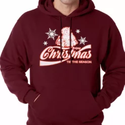 Bewild Enjoy Christmas Tis The Season Adult Hoodie