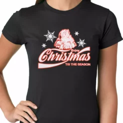 Bewild Enjoy Christmas Tis The Season Ladies T-shirt Holiday Prints