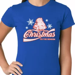 Bewild Enjoy Christmas Tis The Season Ladies T-shirt Holiday Prints