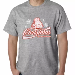 Bewild Enjoy Christmas Tis The Season Mens T-shirt Holiday Prints