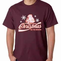 Bewild Enjoy Christmas Tis The Season Mens T-shirt Holiday Prints