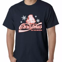 Bewild Enjoy Christmas Tis The Season Mens T-shirt Holiday Prints