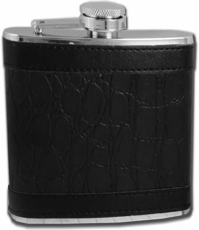 Bewild Exotic Leathers 6 Oz. Hip Flask 6 Bewild Exotic Leathers 6 Oz. Hip Flask