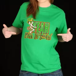 Bewild F*ck Yeah I'm Irish Girl's T-Shirt