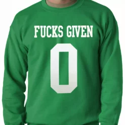 Bewild F*cks Given 0 Adult Crewneck